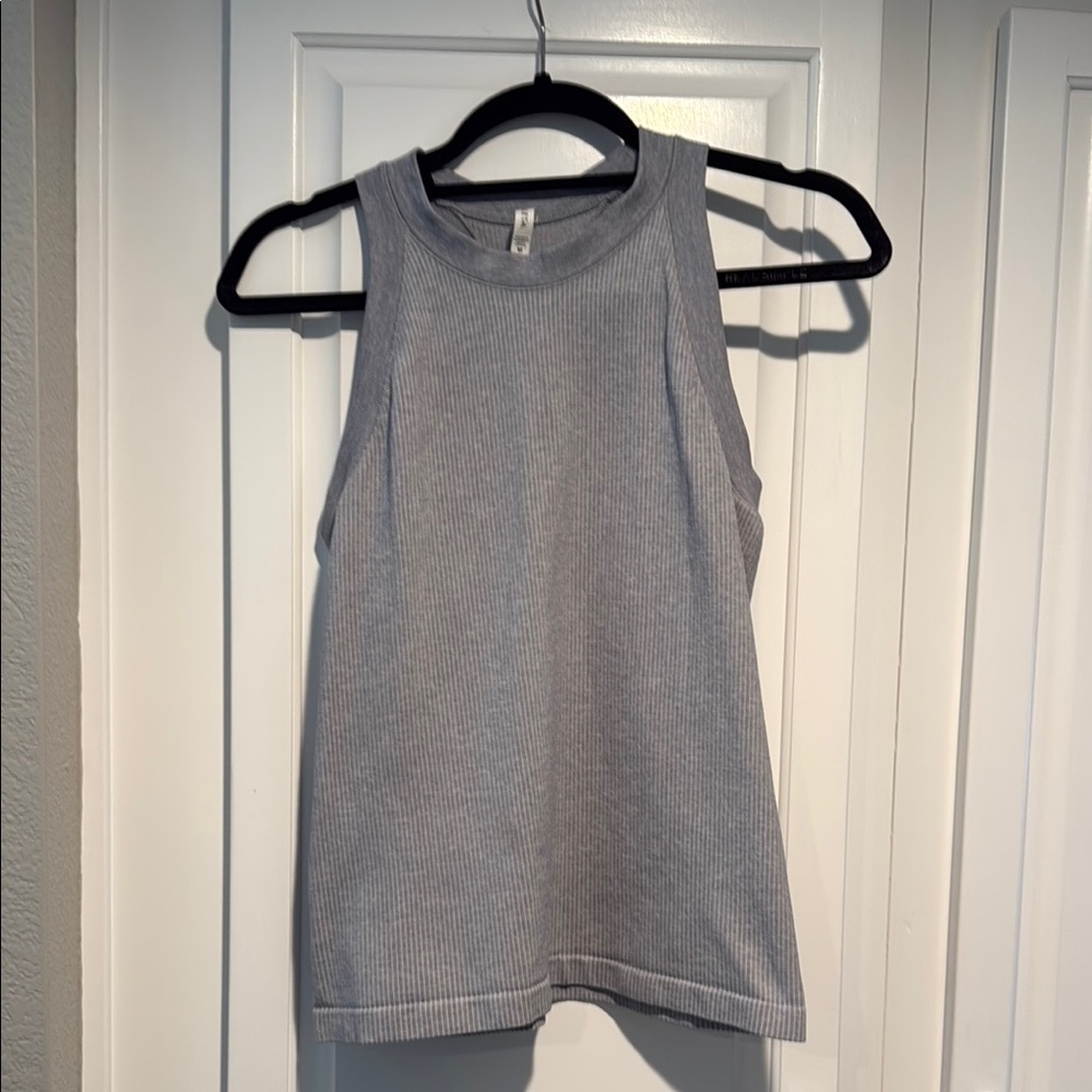 Athleta Gray Sleeveless Athletic Tank